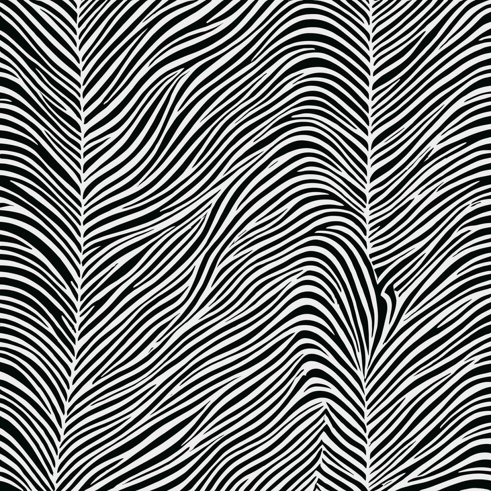 Zebra pattern striped line texture pattern illustration vector