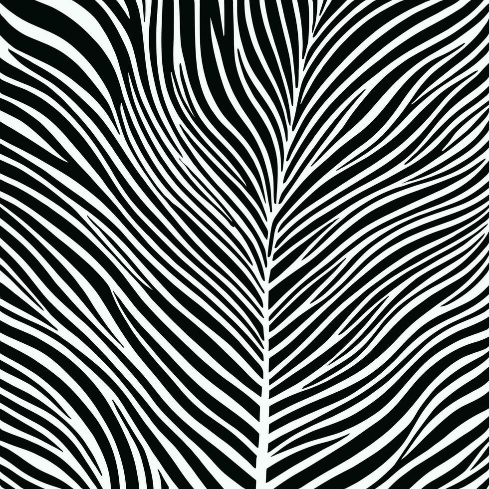 Zebra pattern striped line texture pattern illustration vector