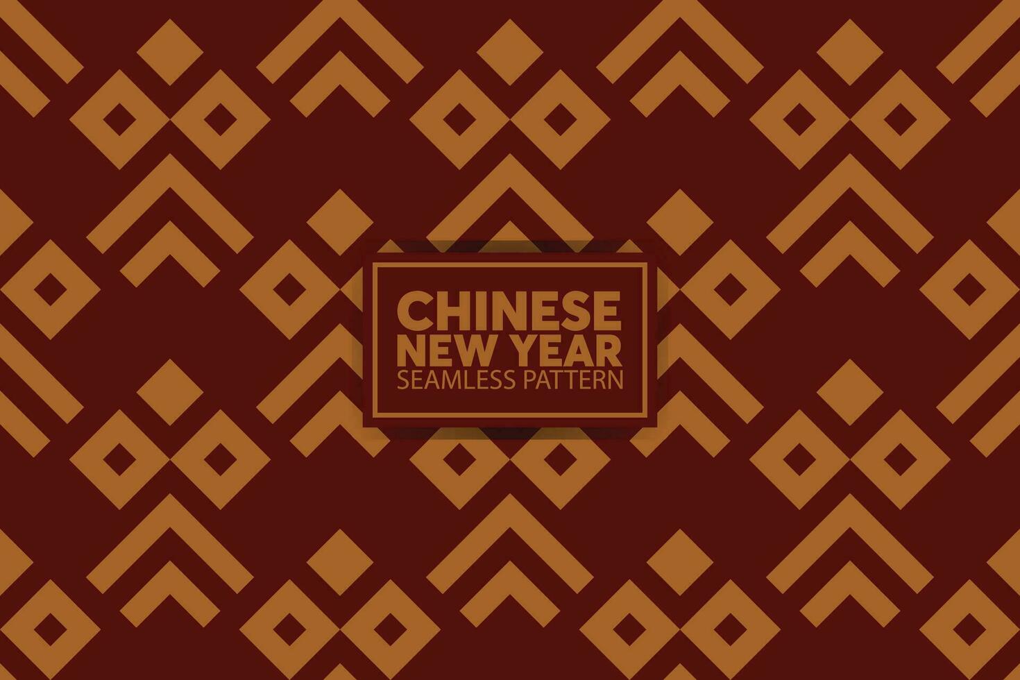 Chinese New Year geometric modern art design in red and gold color for cover, card, poster, banner. vector