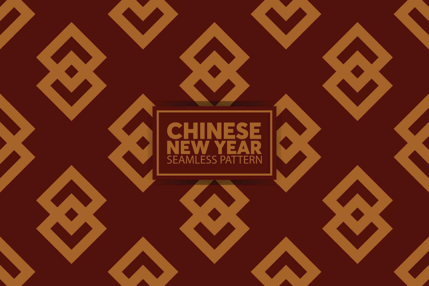 Chinese New Year geometric modern art design in red and gold color for cover, card, poster, banner. vector