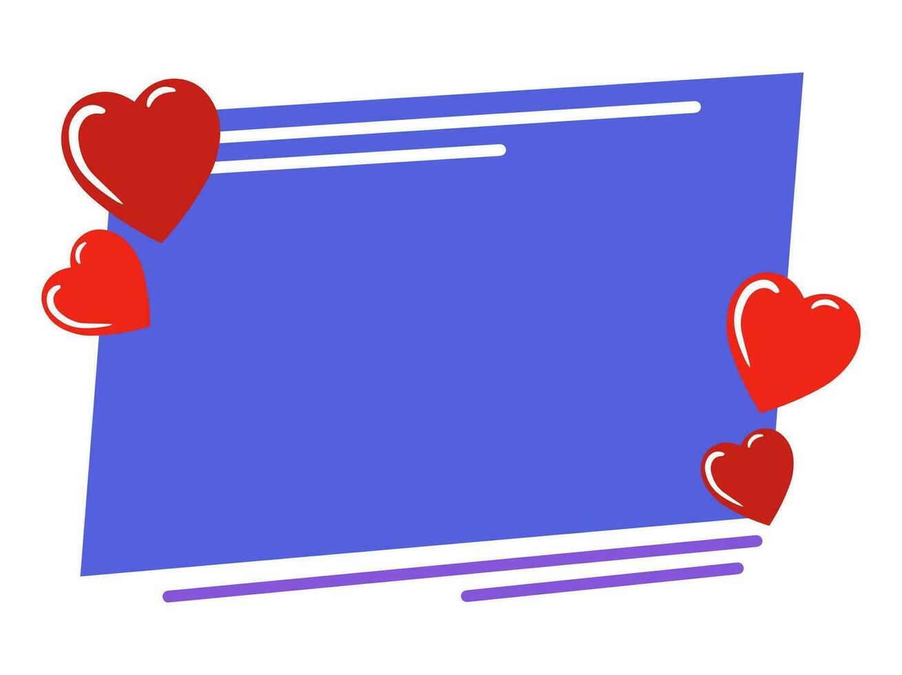 Frame Background Valentines Day Illustration vector