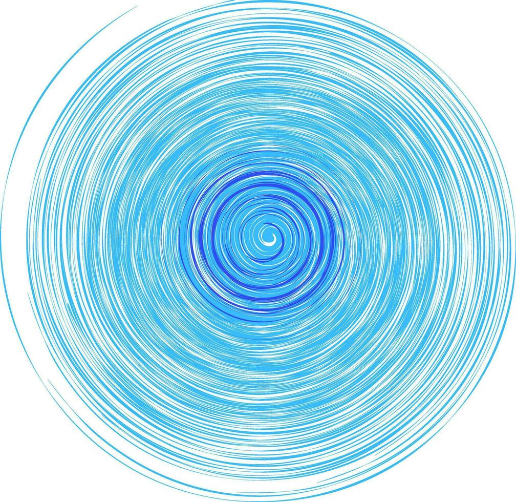 espiral de colores en circular forma, velocidad concepto. moderno resumen simbología ilustración vector