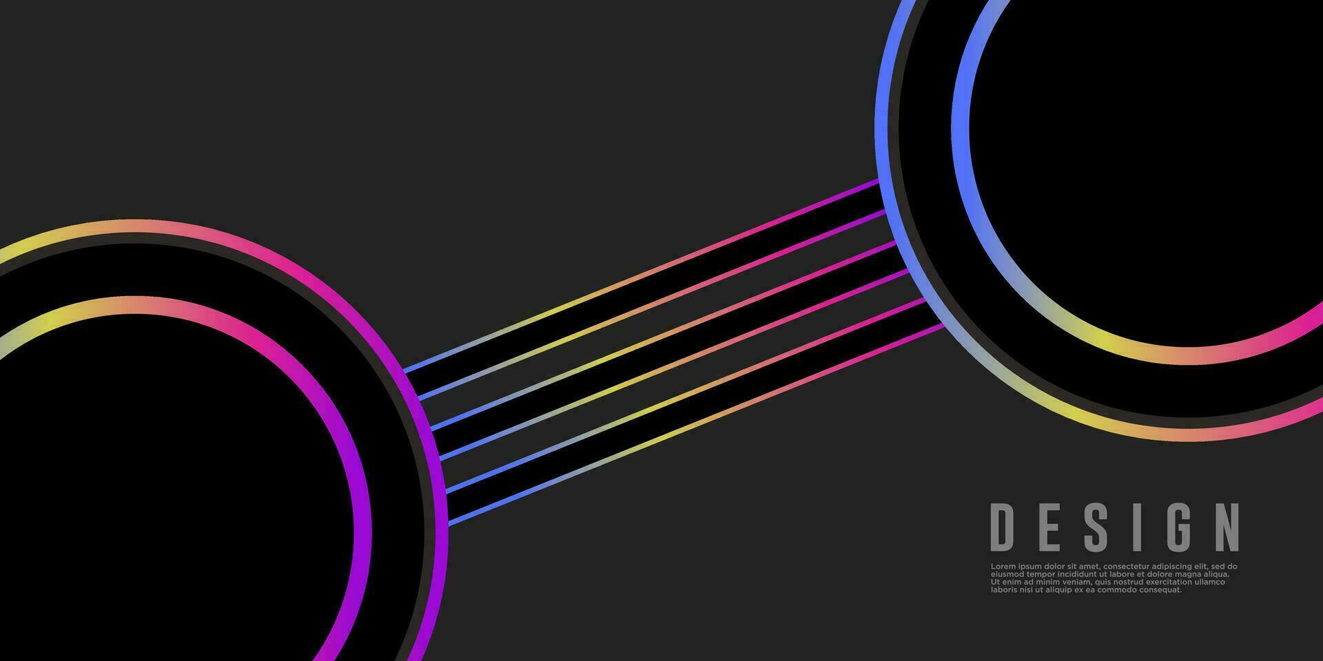 modern gradient bright color. geometric background. Abstract website landing page with circles illustration. Banner, wallpaper vector design template.