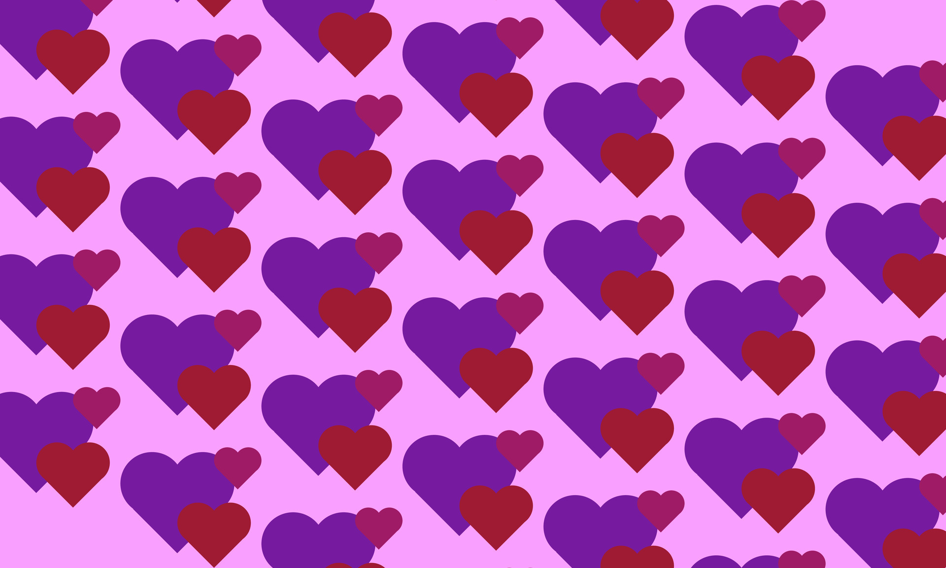 red-love-heart-pattern-illustration-cute-romantic-pink-hearts