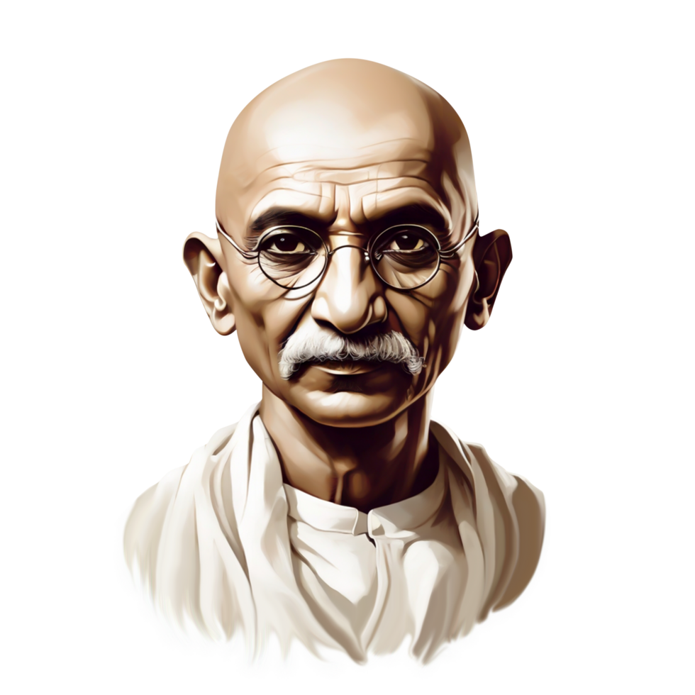 ai gegenereerd gelukkig Gandhi Jayanti png