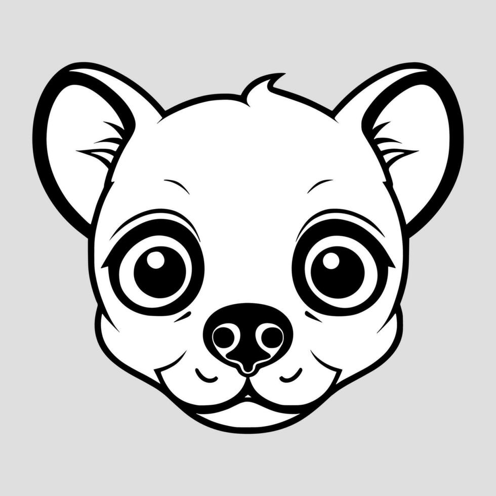 linda perro vector negro y blanco dibujos animados personaje diseño recopilación. blanco antecedentes. mascotas, animales