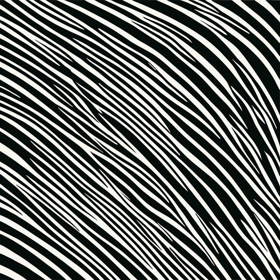 Zebra pattern striped line texture pattern illustration vector