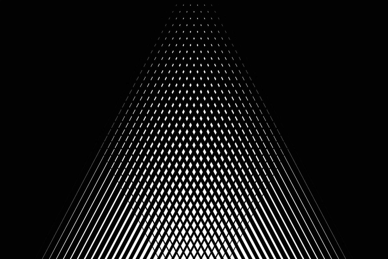 Thin straight line smooth transition from black to white  line pattern background. vector