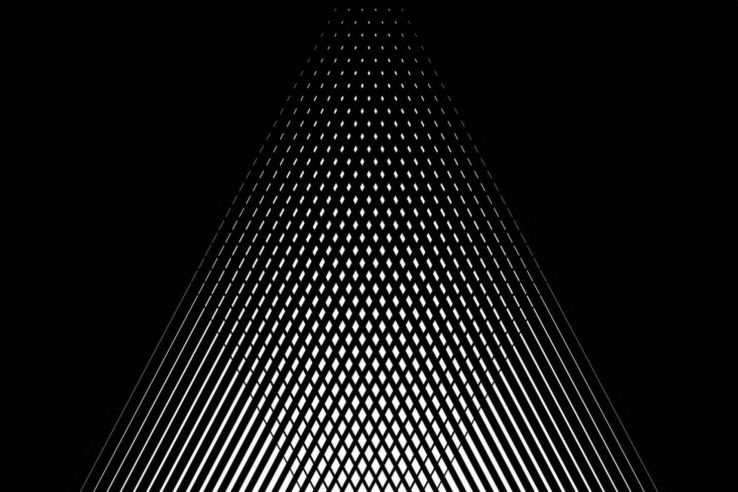 Thin straight line smooth transition from black to white  line pattern background. vector