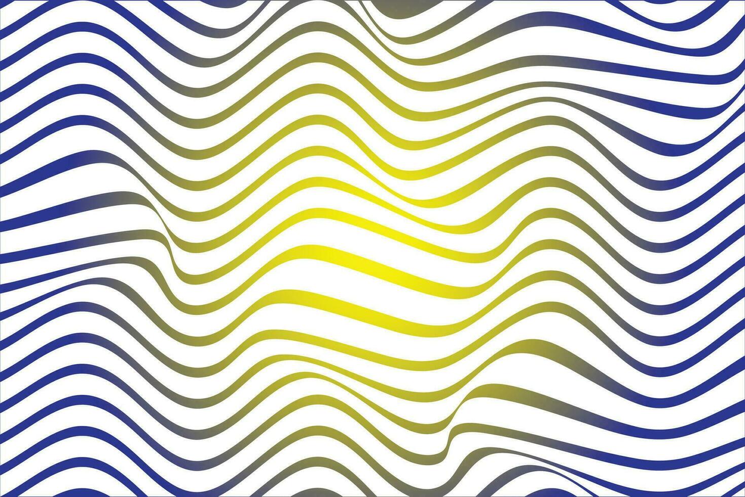 Abstract curved wavy lines pattern vector illustration.