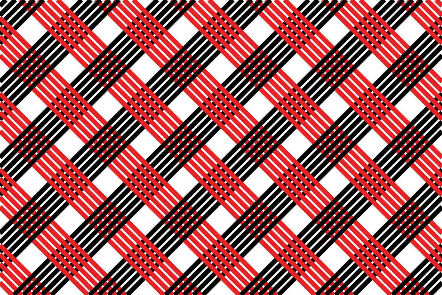 Plaid pattern weaving pattern linear with crossed lines vector. vector