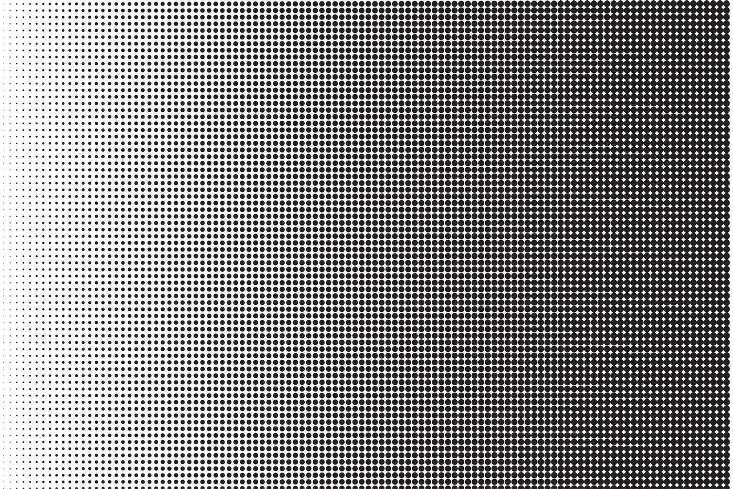 Abstract black halftone vector illustration.