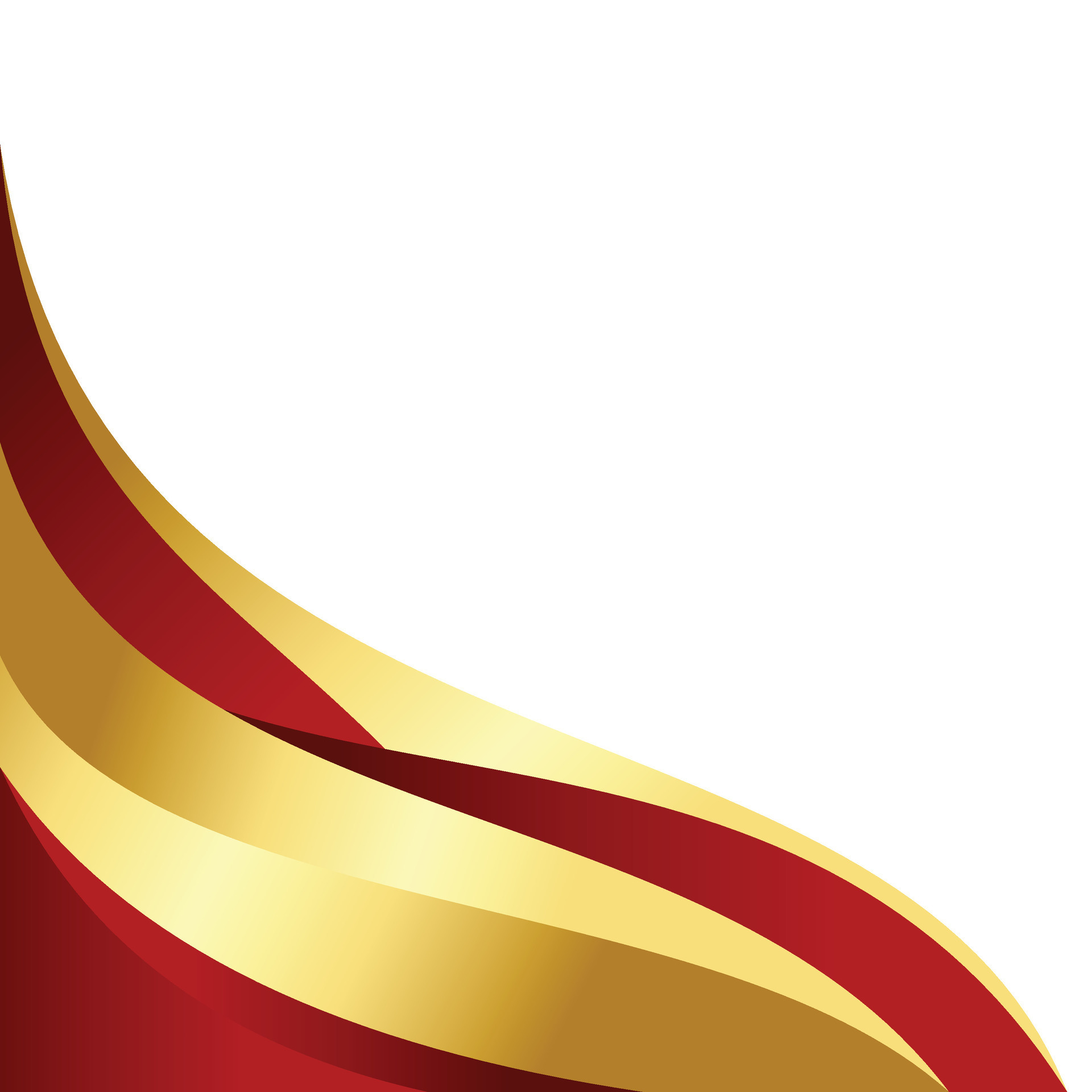 Modern Wavy Gold Corner 36710804 Vector Art at Vecteezy