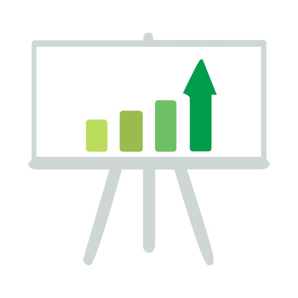 Presentation Chart Icon vector