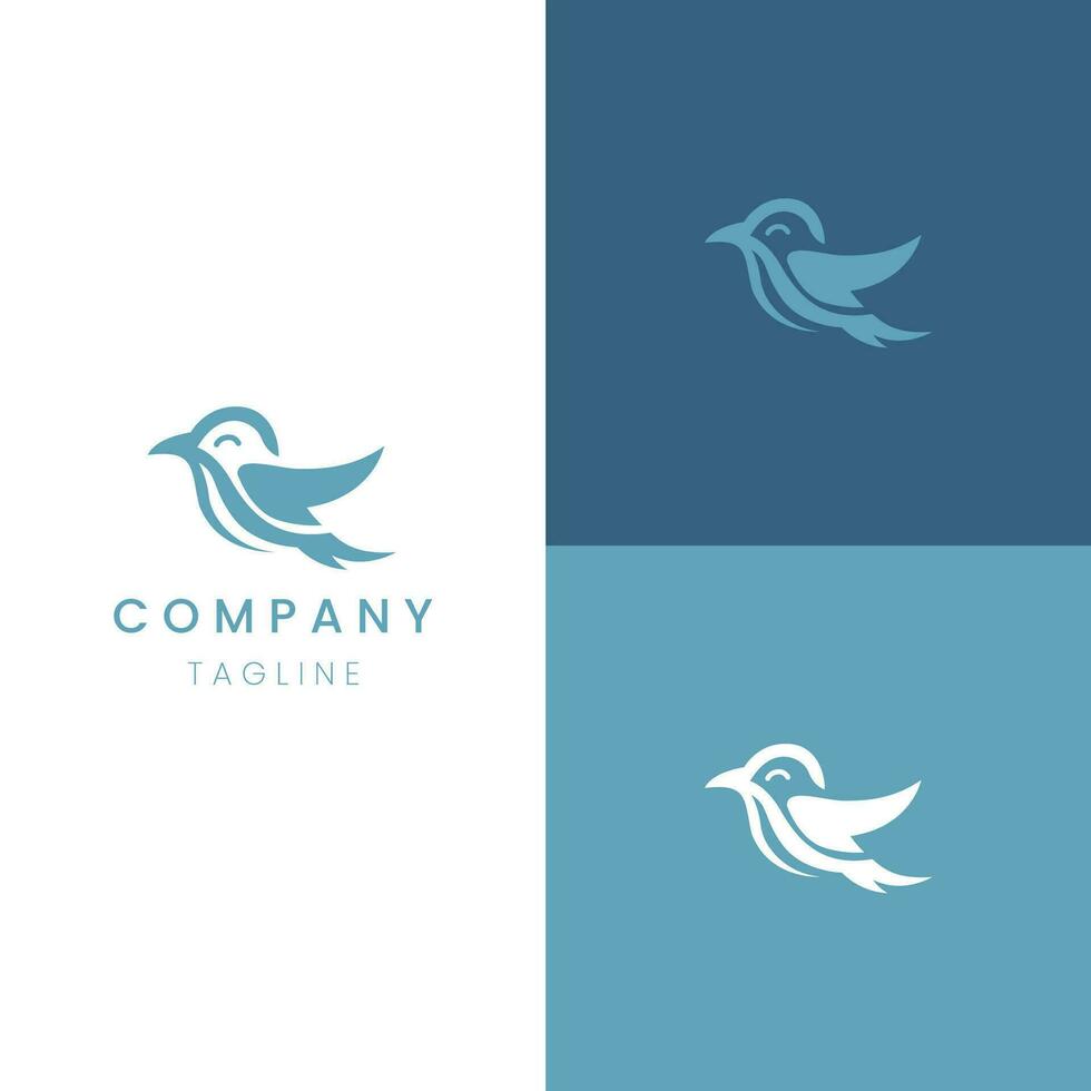 Exclusive Feathered Emblem A Symbol of Flight and Freedom vector