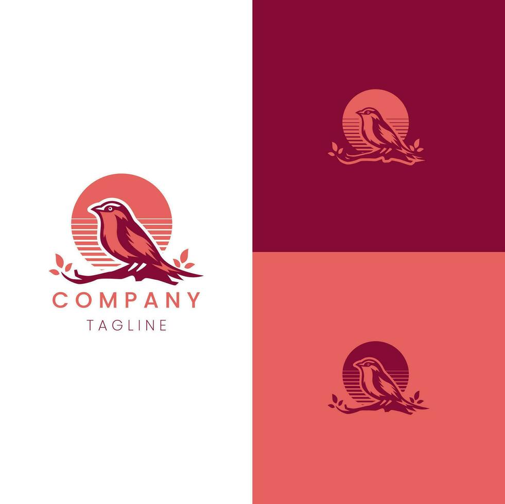 Symbol of Flight Emotional Appeal in Bird Logo Design vector