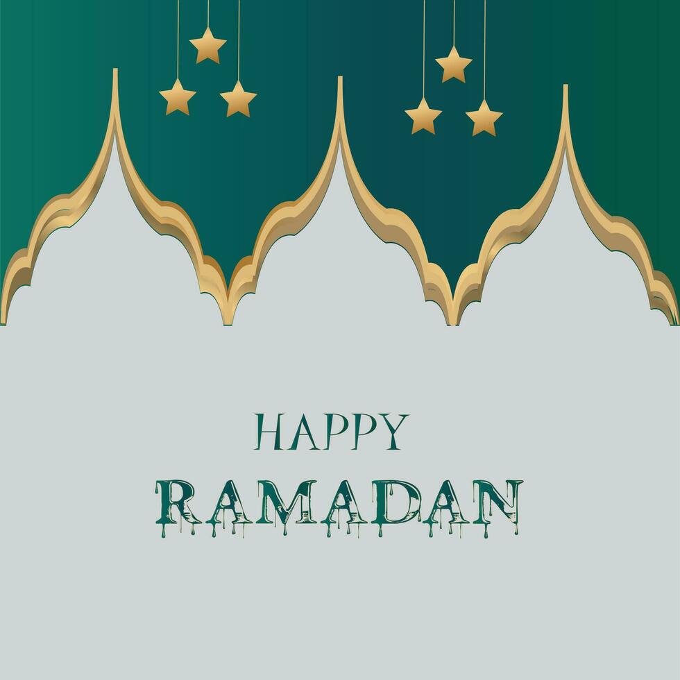 Ramadán kareem celebracion bandera modelo vector. eid Mubarak diseño vector con un linterna, luna, y estrella en lujo antecedentes. Ramadán diseño elemento. saludo tarjeta diseño para musulmanes vacaciones.