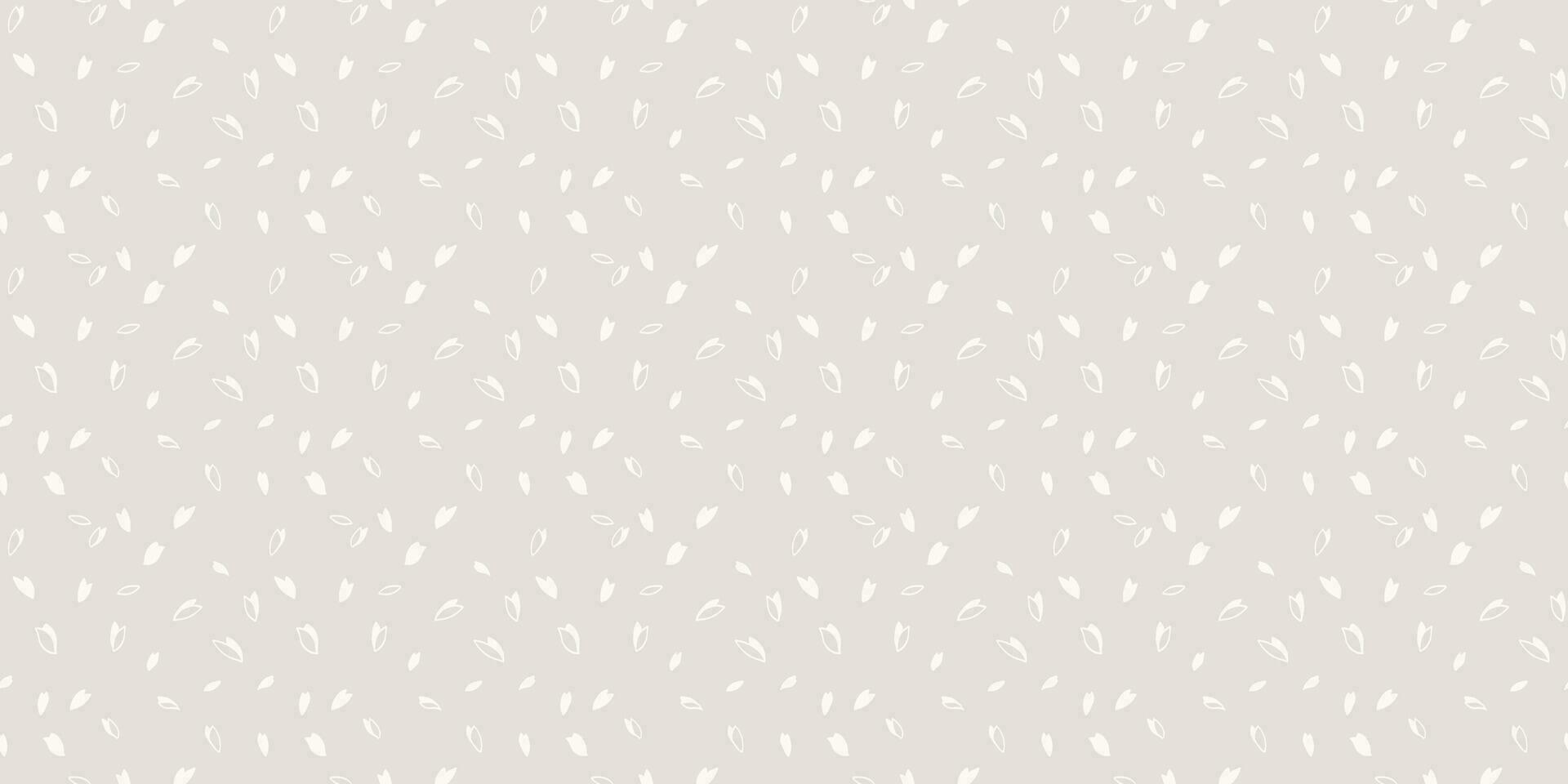 Simple light white polka dots, drops, spots seamless pattern. Creative random dots, snowflakes, circles, leaflets background. Vector hand drawn sketch shape. Design for fabric, textile, surface design