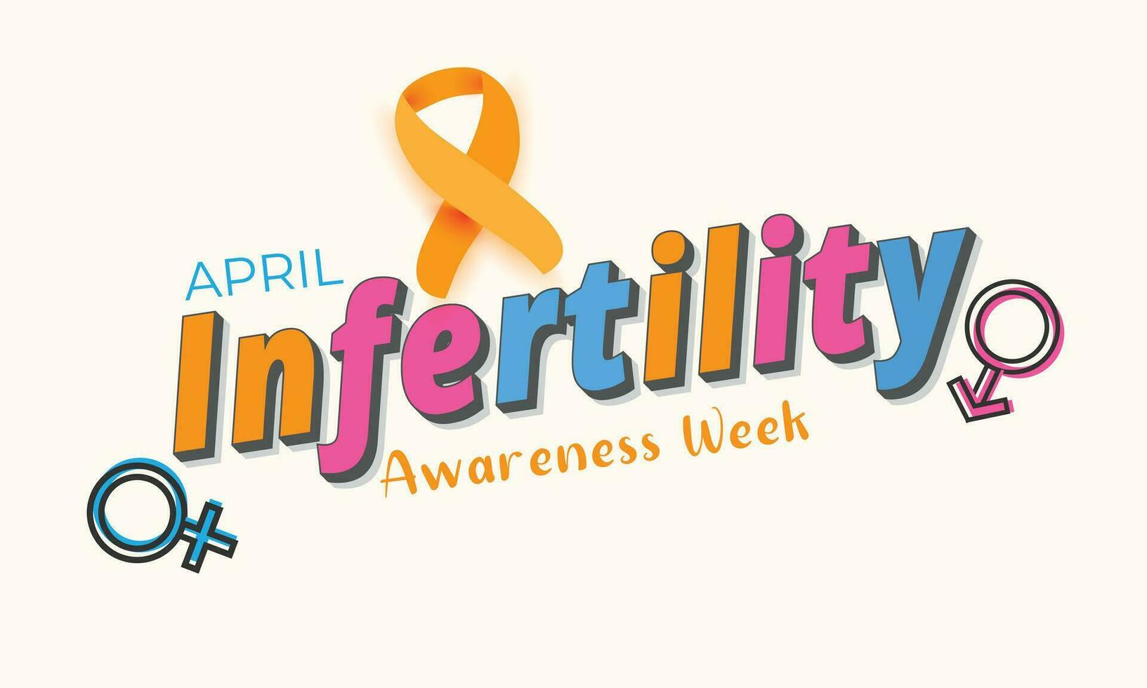 National Infertility Awareness Week. background, banner, card, poster