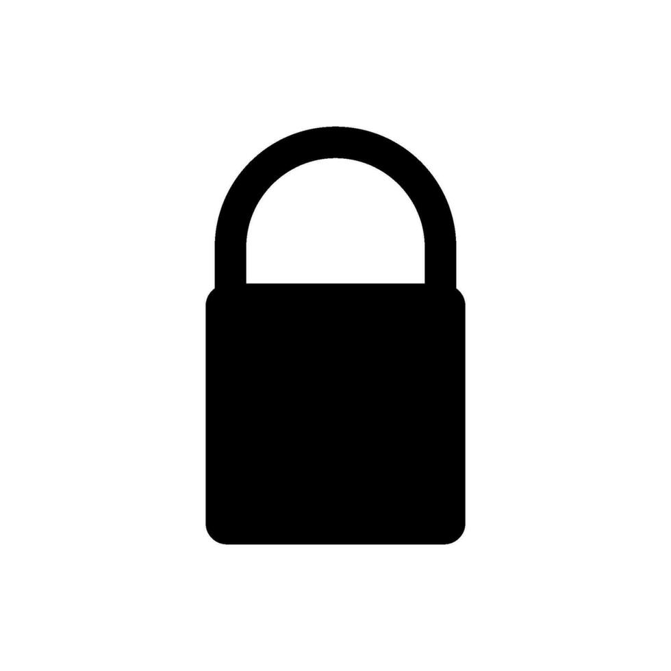 Padlock icon vector design templates simple and modern