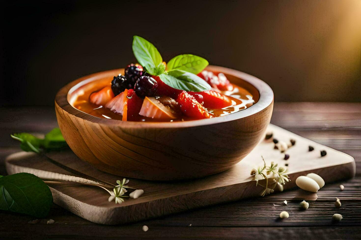 el mejor comidas para peso pérdida. generado por ai foto