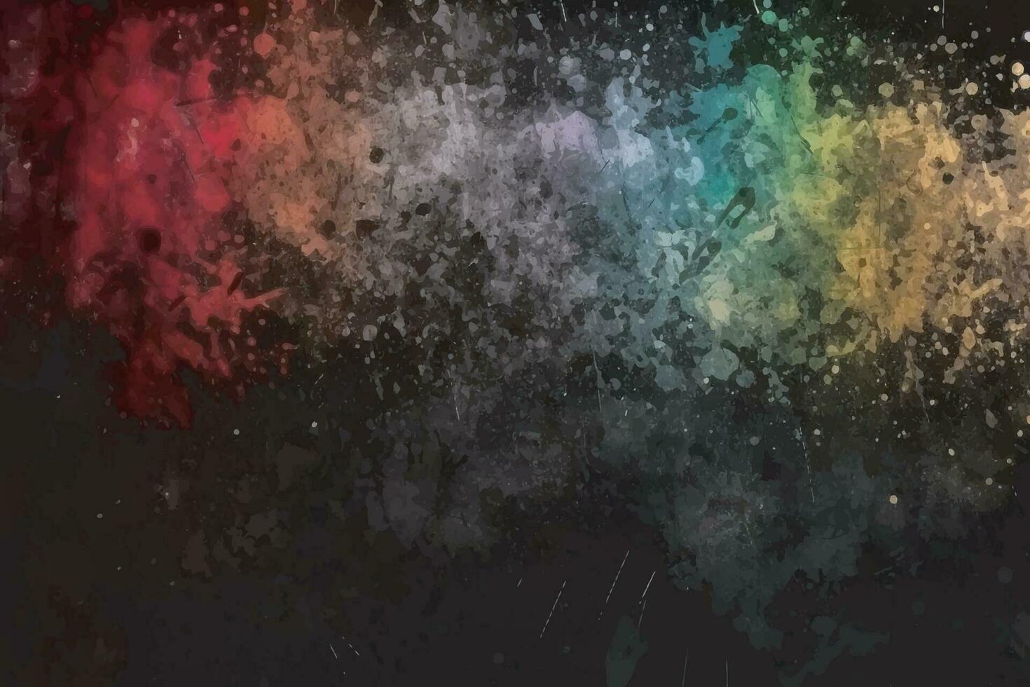 AI generated Multicolored abstract dirty grunge background vector