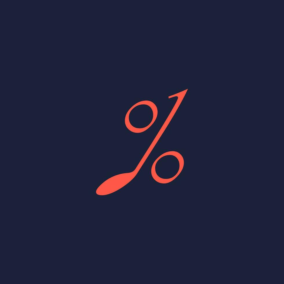 An illustration of the letter in the shape of a musical note melody used for branding, brand identity, logo design, vector, business, and company vector