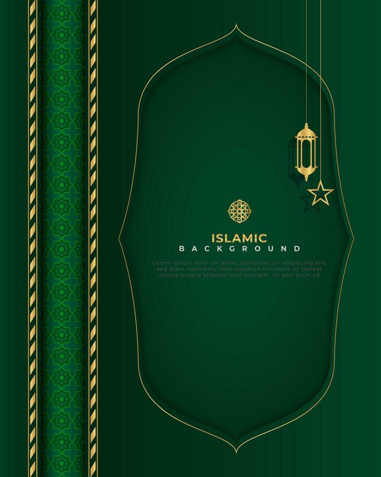 Elegant and simple Islamic background vector