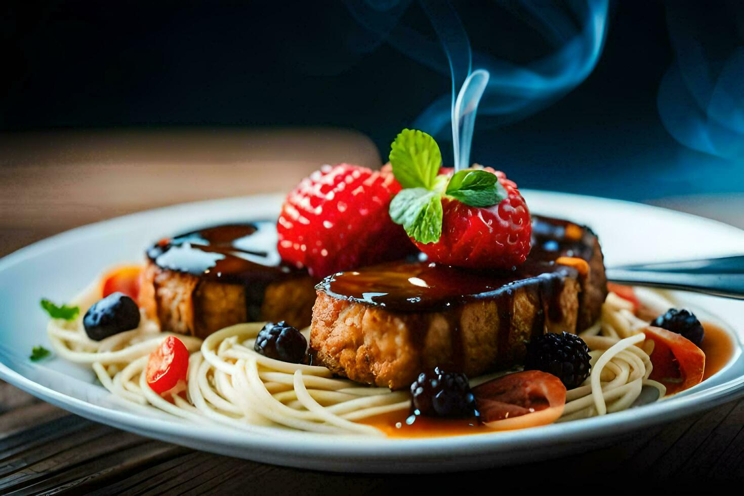 the best foods to eat on a diet. AI-Generated photo