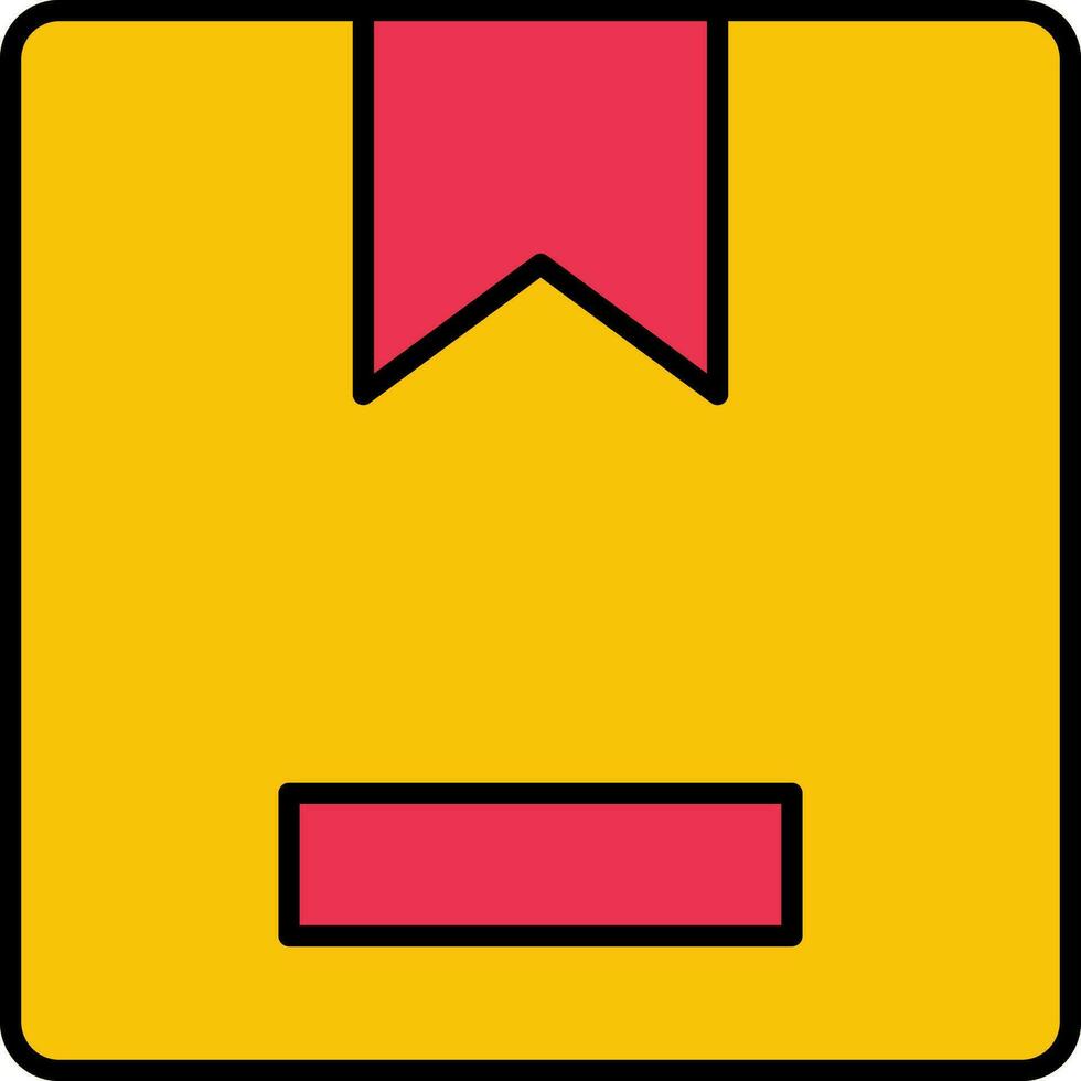 Supplies Line Filled Icon vector