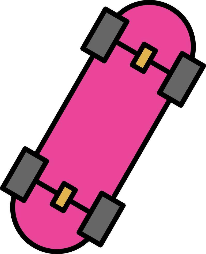 Skates Line Filled Icon vector