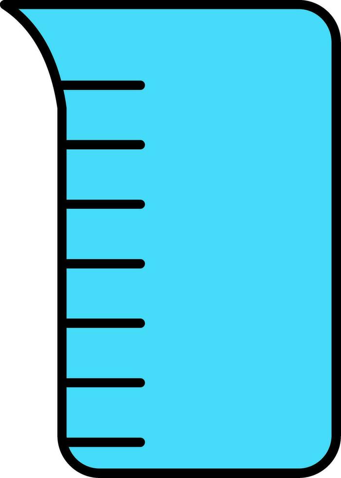 Measuring Utensils Line Filled Icon vector