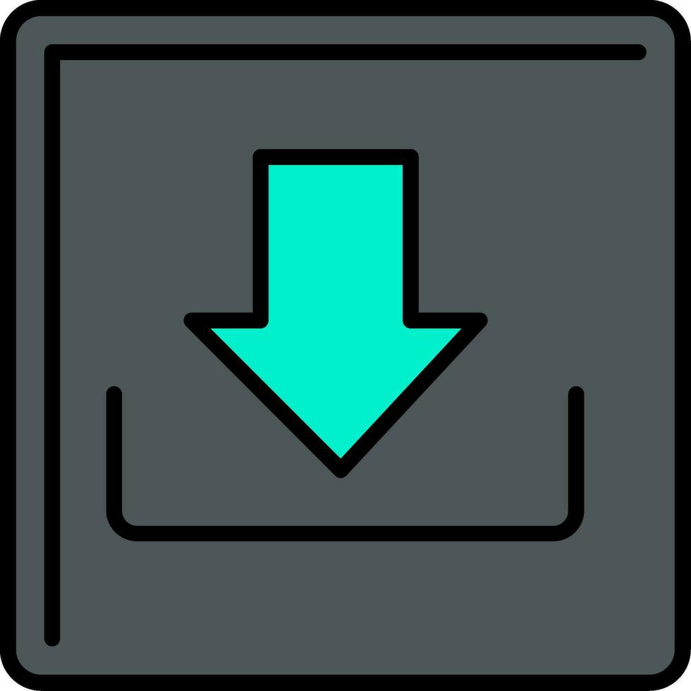 Download Line Filled Icon vector