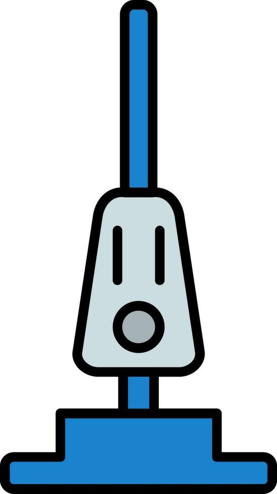 Vacuum Cleaner Line Filled Icon vector