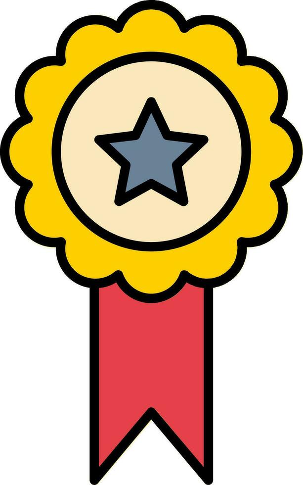 Quality Line Filled Icon vector