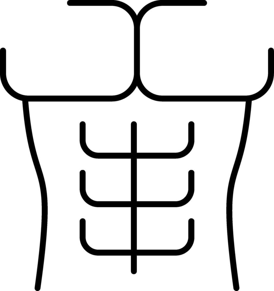 Six Pack Line Filled Icon vector