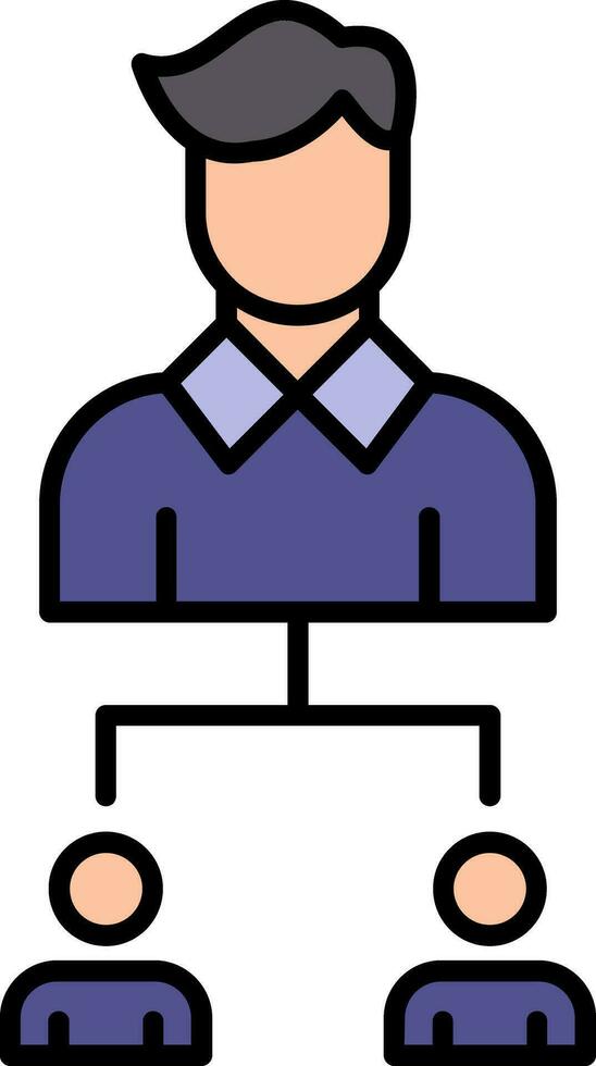 Advanced Training Line Filled Icon vector