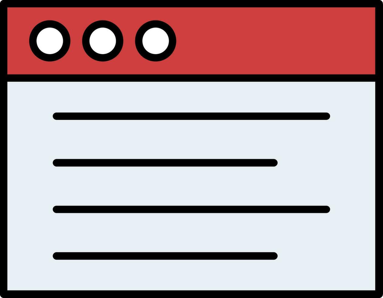 Online Learning Line Filled Icon vector