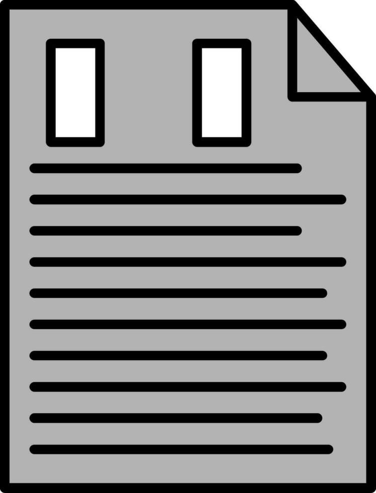 Project Management Line Filled Icon vector