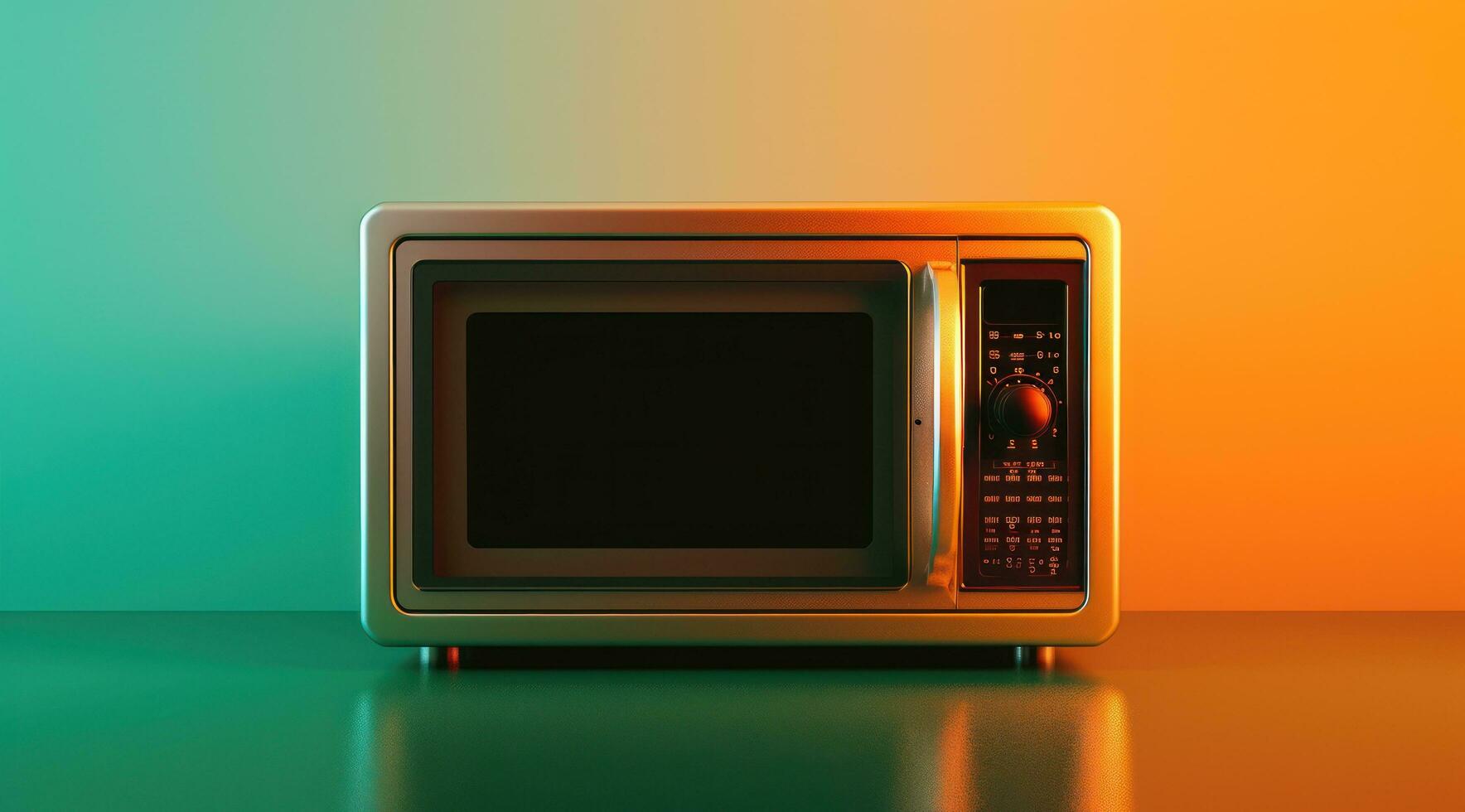 AI generated an expensive microwave oven, photo