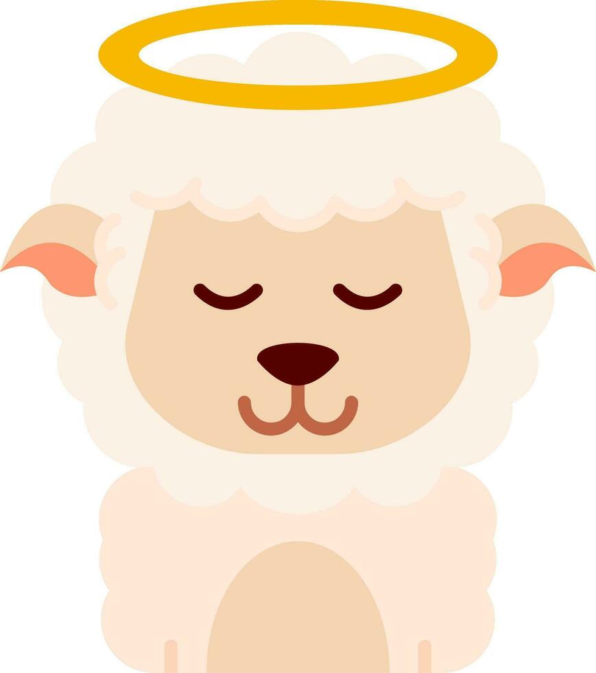 Angel Line Filled Icon vector