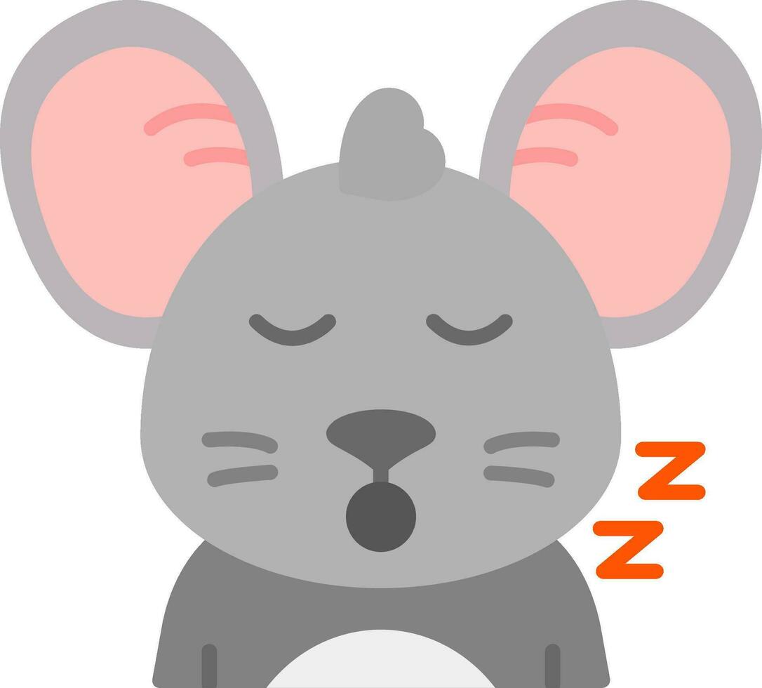 Sleep Line Filled Icon vector