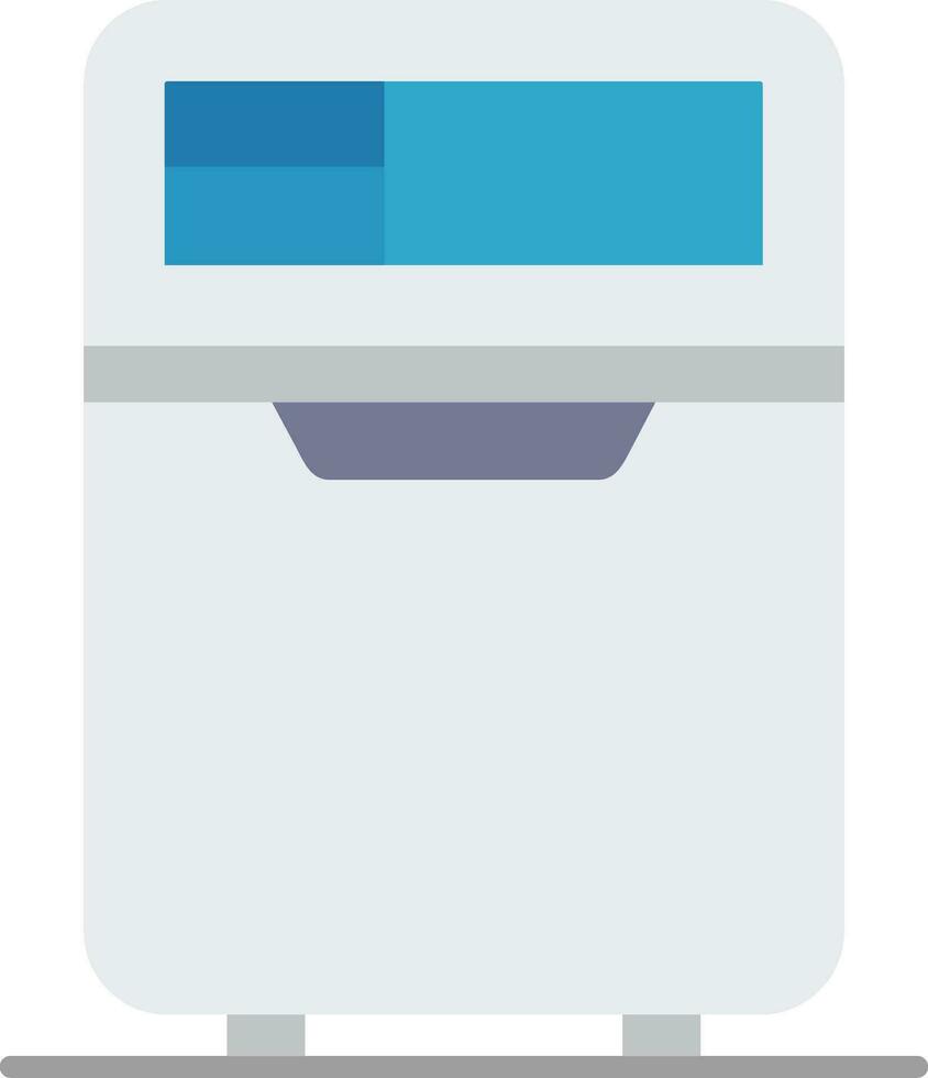 Fridge Line Filled Icon vector