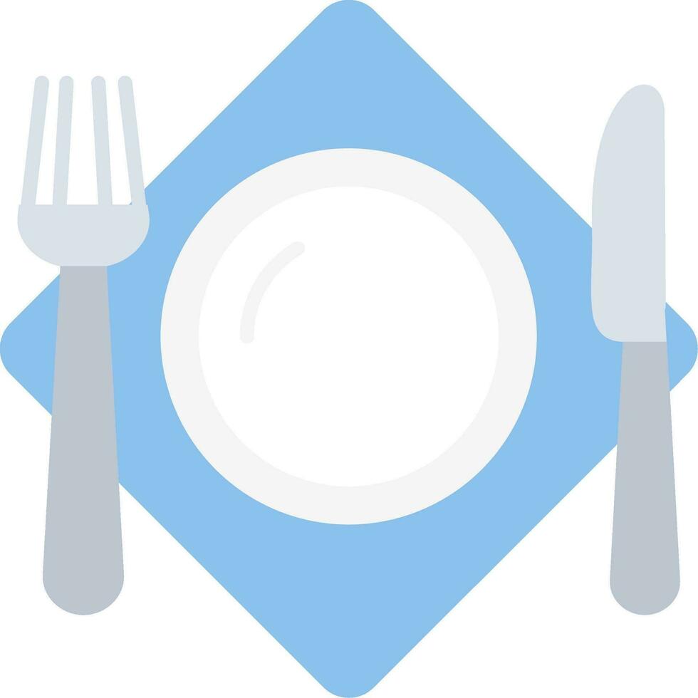 Cutlery Line Filled Icon vector