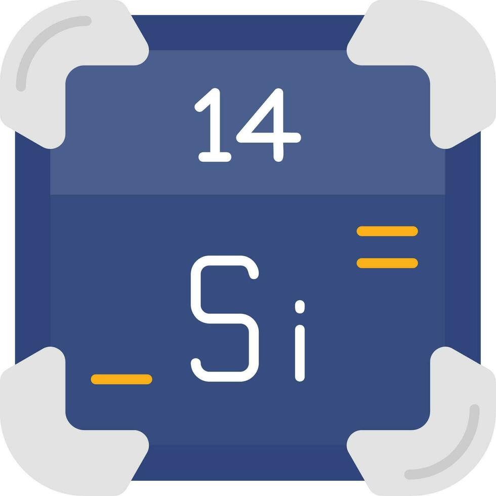 SilLine Filled Icon Line Filled Icon vector