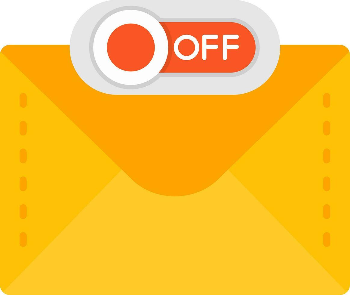 Off Line Filled Icon vector