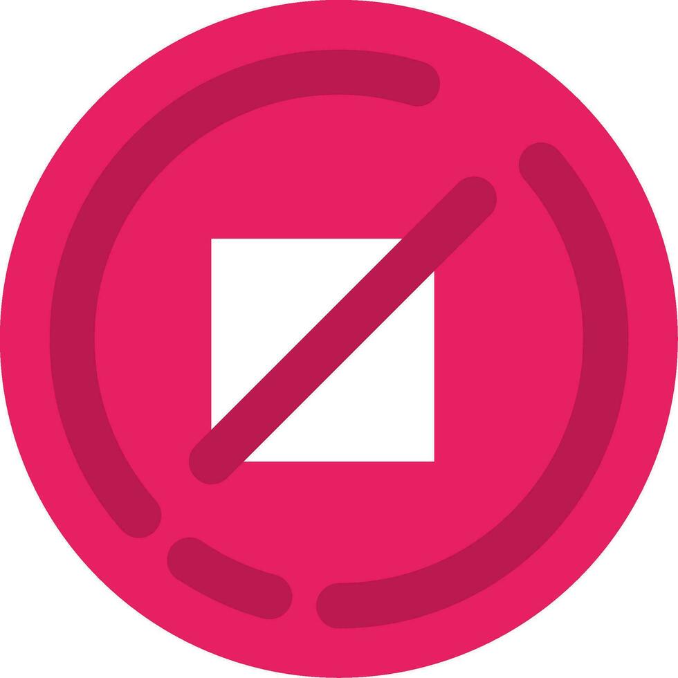 Crop Line Filled Icon vector