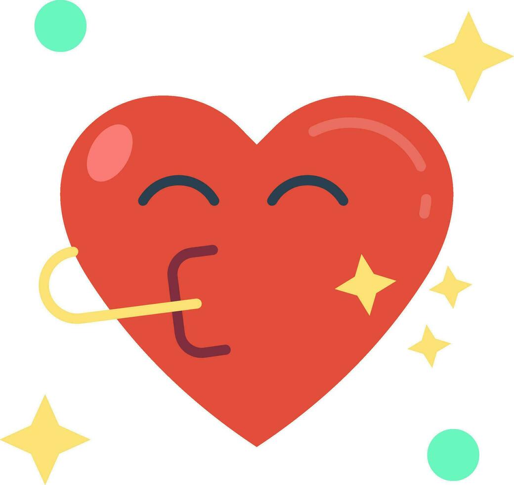 Congratulation Line Filled Icon vector