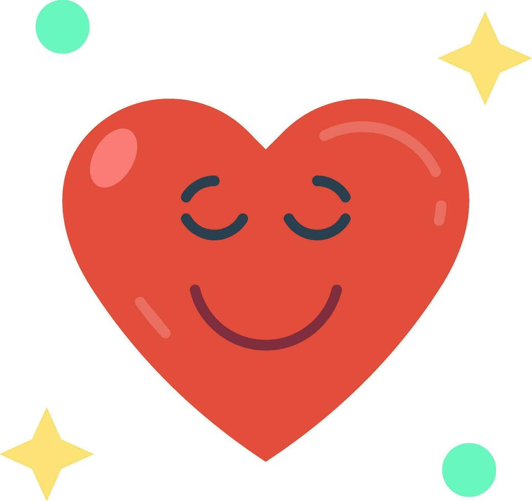 Relieved Line Filled Icon vector
