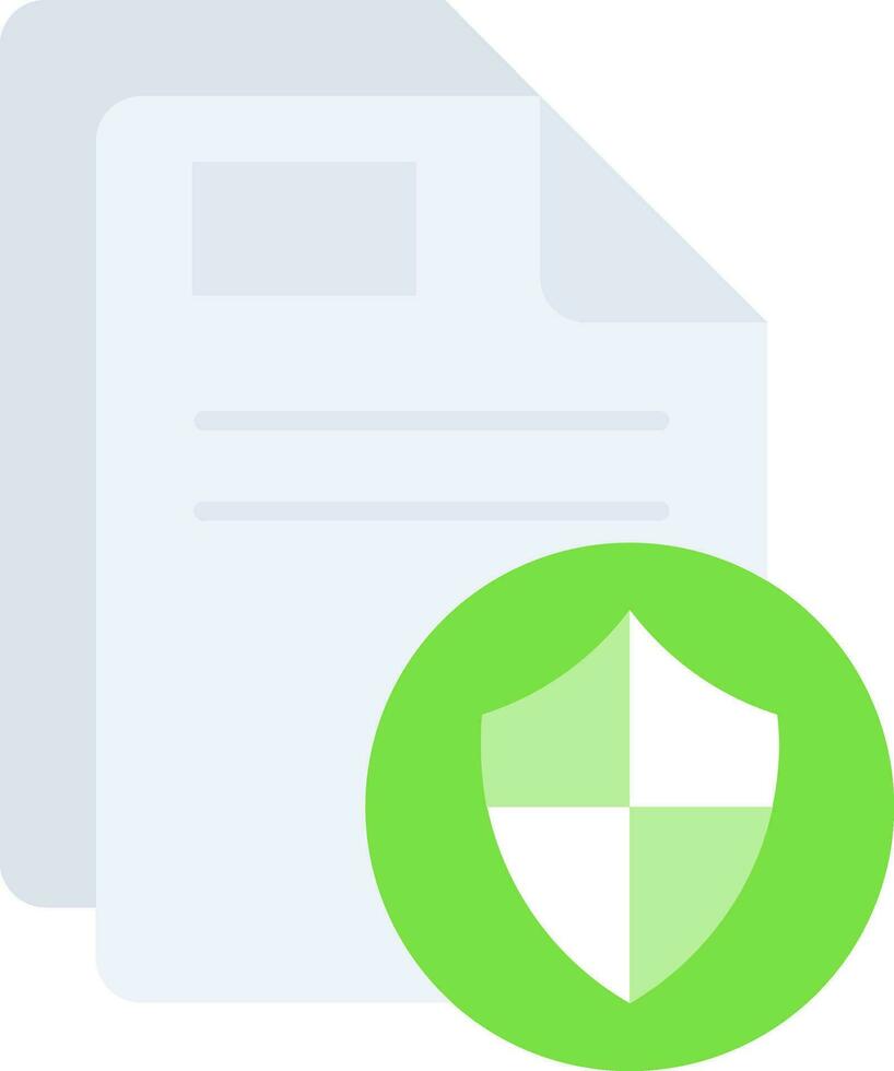 Protect Line Filled Icon vector